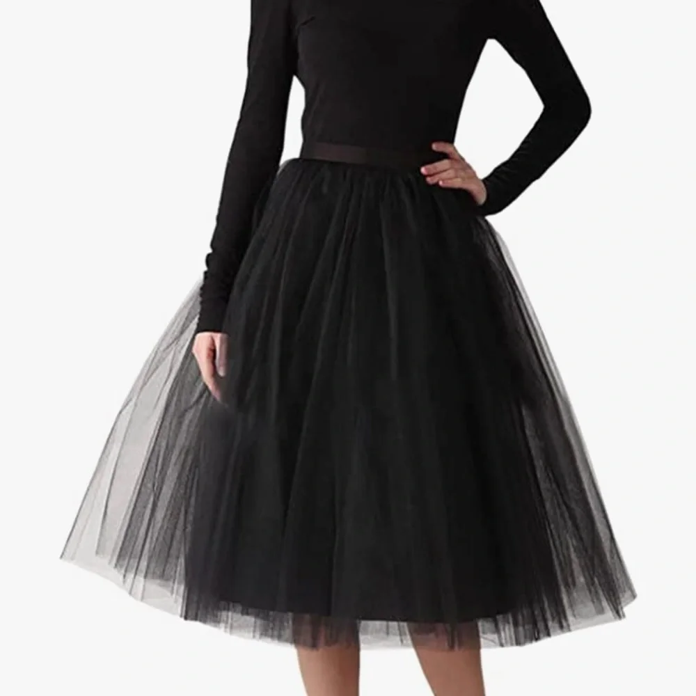 Black knee length tutu - Picture 2 of 6